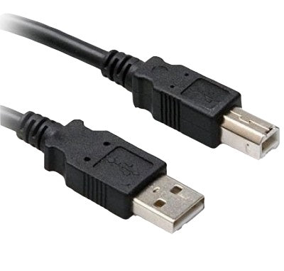 Cable USB A a B - V2.0 Para impresora universal, Negro, 1.8 m, 102327 BROBOTIX Cable USB A a B - V2.0 Para impresora universal, Negro, 1.8 m, 102327 BROBOTIX